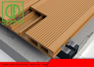 WPC taxta plitalari WPC taxta issiqlik bilan ishlangan yog'och dekart