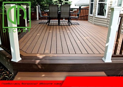 WPC fasad panellari Decart tomonidan ishlab chiqarilgan