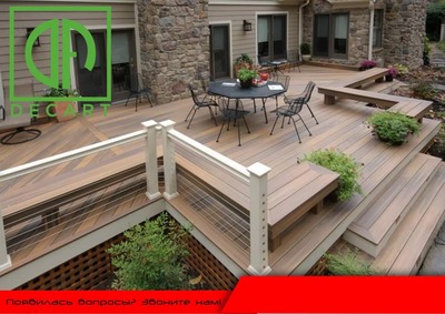 террасные доски из дпк композитные полы в желаемом дизайн