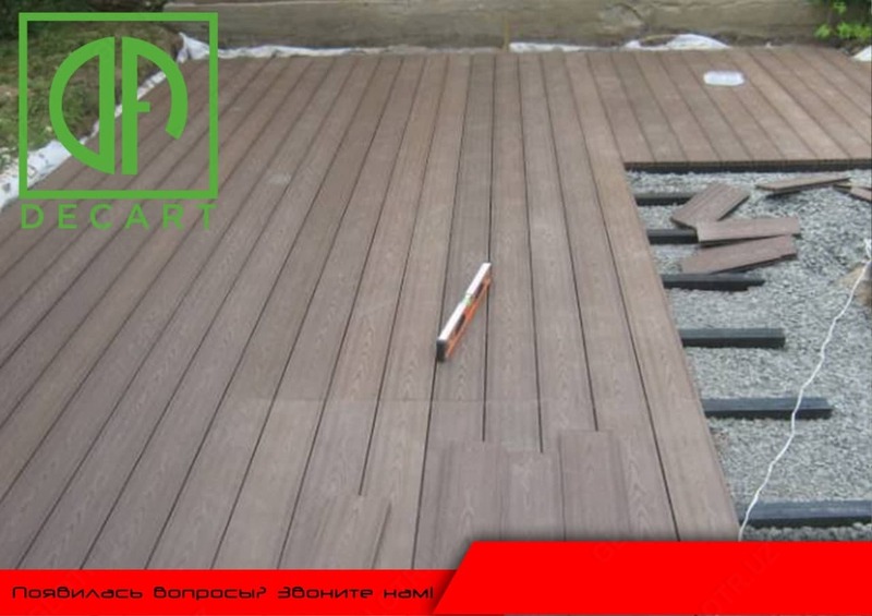 Фасадные доски из ДПК (сайдинг) производства Decart