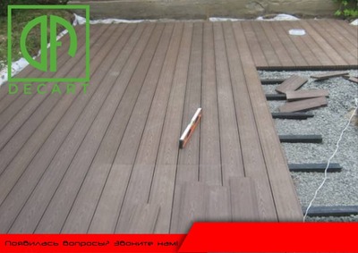 Фасадные доски из ДПК (сайдинг) производства Decart