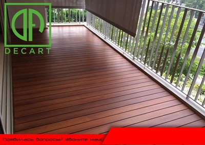 Террасная Доска ограждения и ступени от Decart