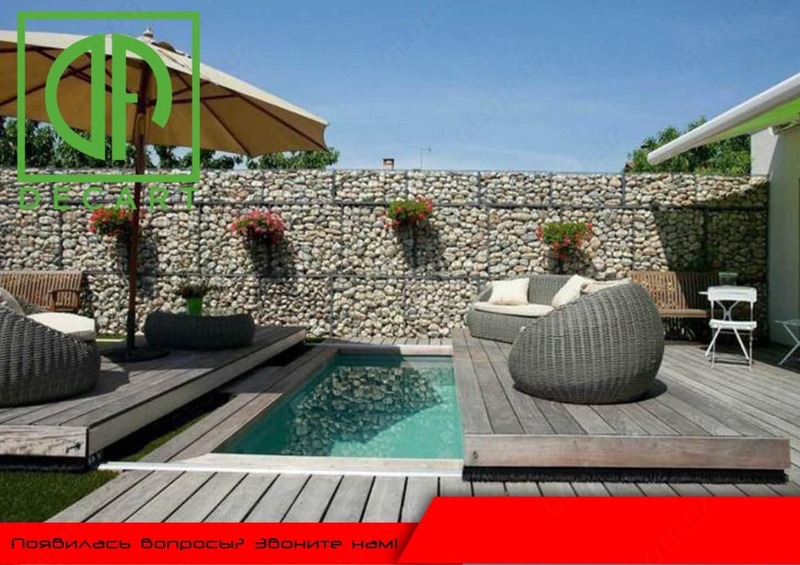 Decart Decking taxta pollari va devorlaridan WPC pardasi - 334 970.4 so'm