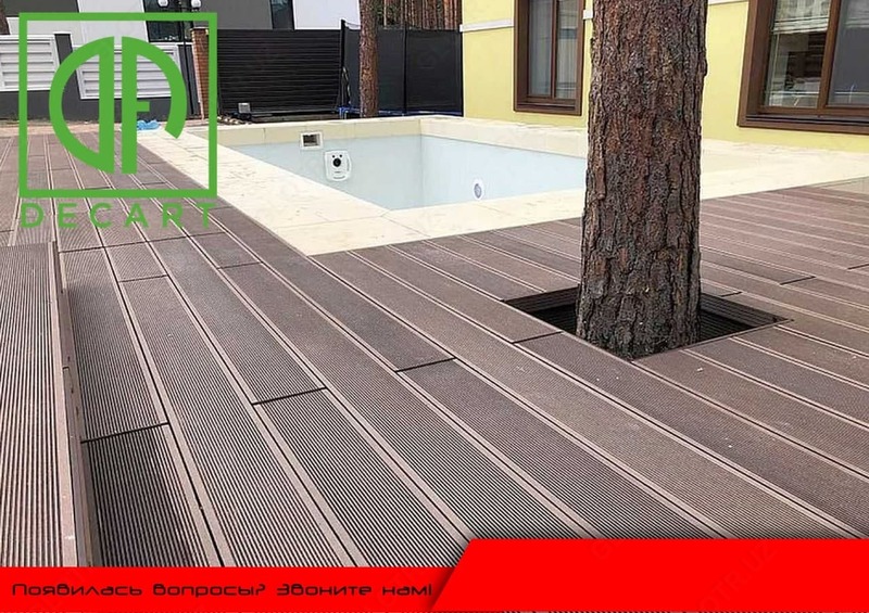 WPC taxta va siding taxta taxtalari (pol va devorlar)