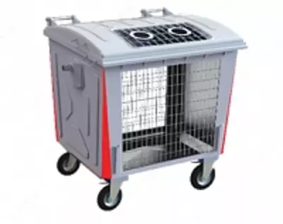 Мусорный контейнер КМТ-1100П для стеклянных и полиэтиленовых бутылок - 5 500 000 сум / шт.