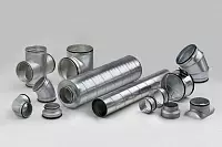 Спирально-навивные оцинкованные воздуховоды