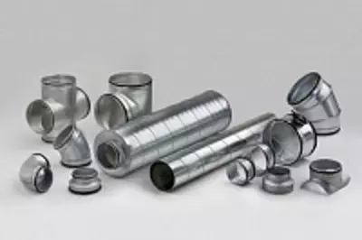 Спирально-навивные оцинкованные воздуховоды