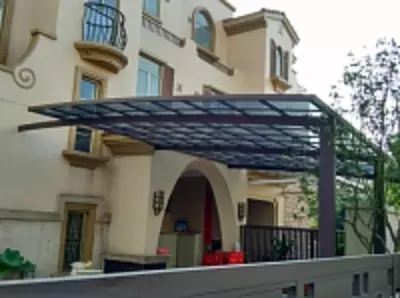 Навес из алюминиевого профиля - Цена по запросу