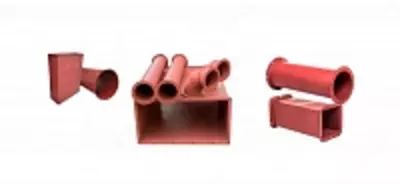 Цена по запросу Воздуховоды из черной стали (системы дымоудаления)