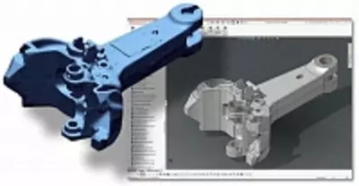 Сканирование на промышленном лазерном 3D сканере