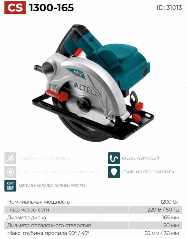 Циркулярная пила CS 1300-165