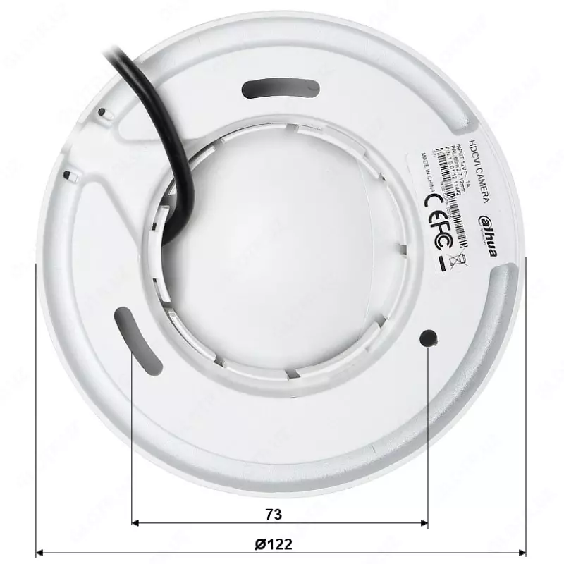 Купольная HDCVI камера Dahua DH-HAC-HDW2221RP-Z для видеонаблюдения - от {0} сум