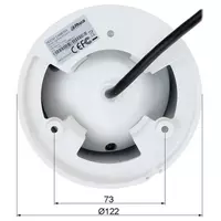 Купольная HDCVI камера Dahua DH-HAC-HDW2401RP-Z-27135 для видеонаблюдения Оптом и розница