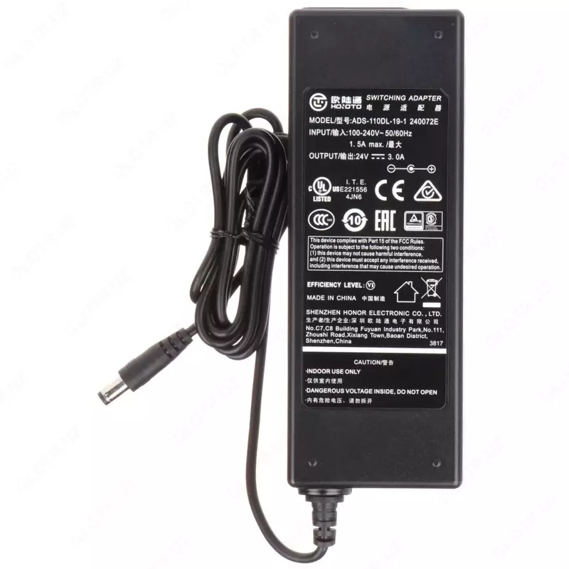 Блок питания Dahua ADS-110DL-19-1 240072E для коммутатора Dahua VTNS1060A - от {0} сум