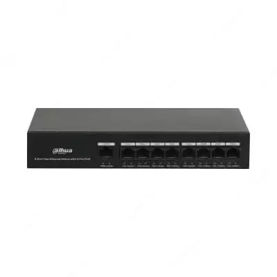 8-ми портовый коммутатор DAHUA DH-PFS3009-8ET-65 ( 8-Poe коммутаторы-SWITCH)