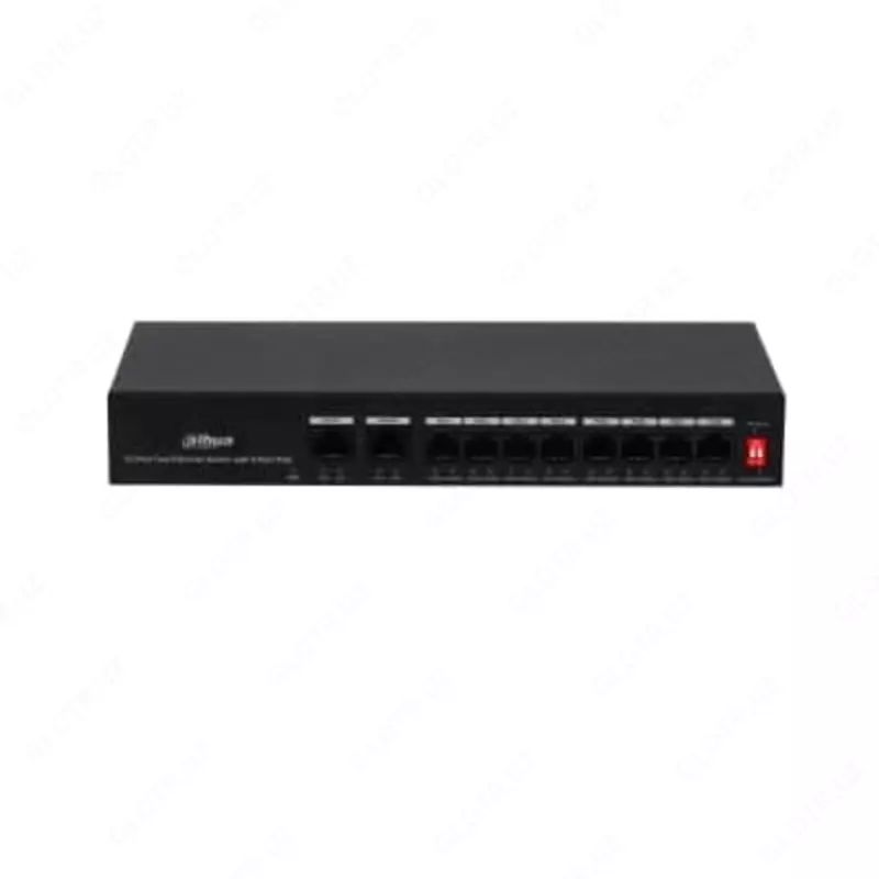 10-ти портовый коммутатор DAHUA DH-PFS3010-8ET-65 ( 8-Poe коммутаторы-SWITCH)
