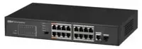 16-ти портовый коммутатор DAHUA DH-PFS3117-16ET-135 (16-PoE коммутатор-SWITCH) - от {0} сум