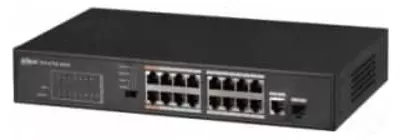 16-ти портовый коммутатор DAHUA DH-PFS3117-16ET-135 (16-PoE коммутатор-SWITCH) - 1 350 000 сум / шт.