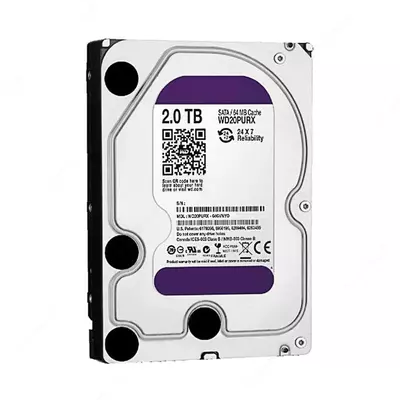 Диск для видеонаблюдения DAHUA WD - Purple - HDD - 2 Tb (Оригинал) - 820 000 сум / шт.