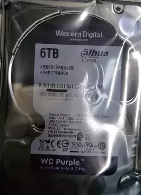 Диск для видеонаблюдения DAHUA WD - Purple - HDD - 6Tb (Оригинал)