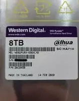 Диск для видеонаблюдения DAHUA WD - Purple - HDD - 8Tb (Оригинал)