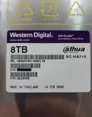 Диск для видеонаблюдения DAHUA WD - Purple - HDD - 8Tb (Оригинал)