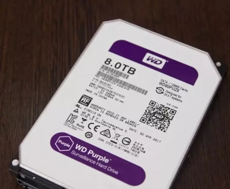 Диск для видеонаблюдения DAHUA WD - Purple - HDD - 8Tb (Оригинал) - от {0} сум