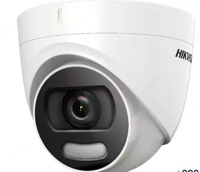 Уличная купольная HD-TVI камера "Hikvision" DS-2CE72HFT-F- 24/7 - Full time Color Vu - 42 сум / комплект