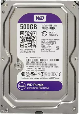 WD - Purple - HDD - 500GB