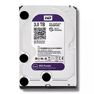 WD - Purple - HDD - 3TB