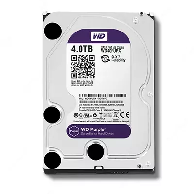 WD - Purple - HDD - 4TB