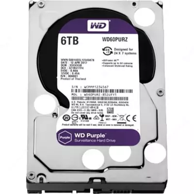 WD - Purple - HDD - 6TB
