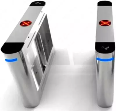 Турникет"ТРИПОД-ПОРТАЛ - CS-B4-1 Стеклянный " APOLLO " (Один проход)