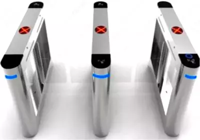 Турникет"ТРИПОД-ПОРТАЛ - CS-B6-2 Стеклянный "APOLLO " (два прохода)