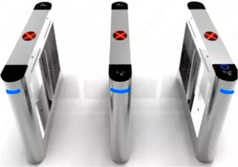 Турникет"ТРИПОД-ПОРТАЛ - CS-B6-2 Стеклянный "APOLLO " (два прохода)