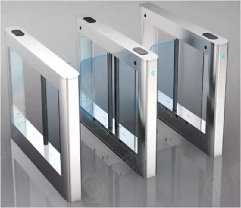 Турникет"ТРИПОД" - ПОРТАЛ - ES3216-2 Стеклянный "APOLLO " (два прохода)