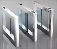 Турникет"ТРИПОД" - ПОРТАЛ - ES3216-2 Стеклянный "APOLLO " (два прохода)