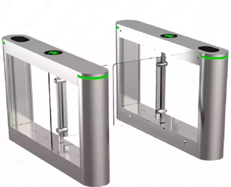 Турникет"ТРИПОД" - ПОРТАЛ - ES3012-1 Стеклянный "APOLLO " (Один проход)