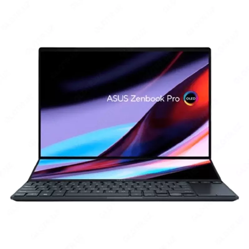 ASUS Zenbook Pro Duo (Intel Core i7-13700H/ DDR5 16GB/ SSD 1TB/ 14.5OLED WQXGA+/ 6GB GF RTX4050/ Backlit/ W11Pro/ RU) Black (90NB10X2-M003C0 /UX8402VU-P1036W)