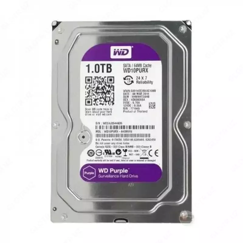 DS WD10PURX-78 (Original) HDD-1tb