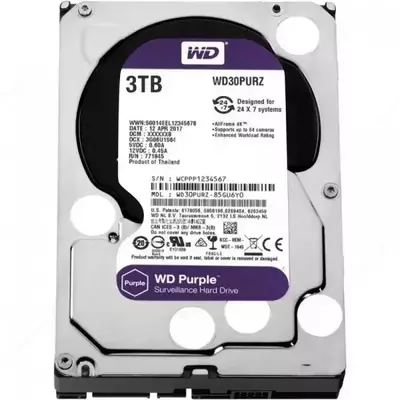 DS WD30PURX-78 (Original) HDD-3tb