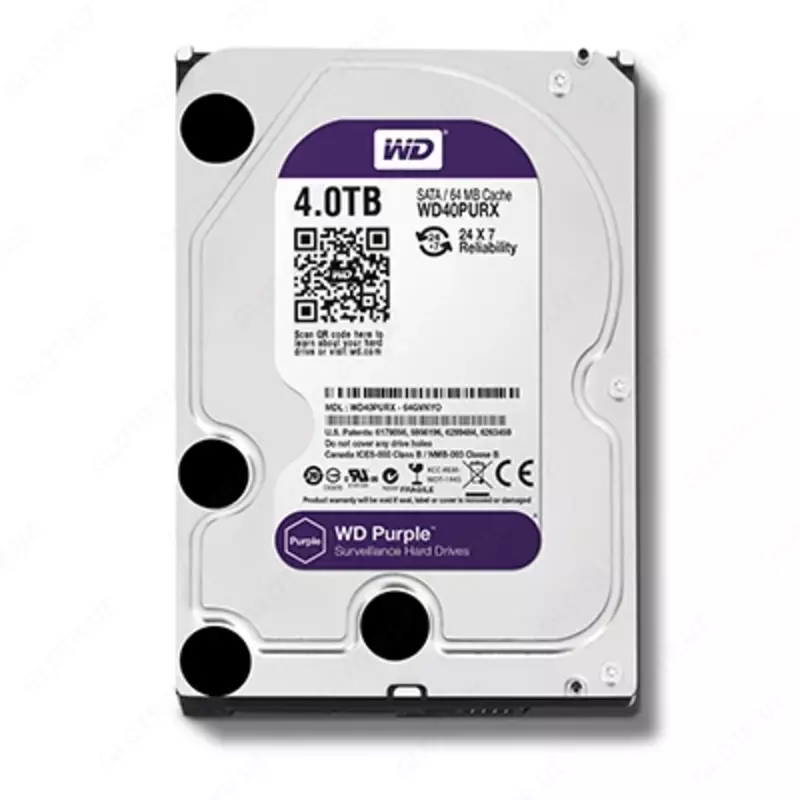 DS WD40PURX-78 (Original) HDD-4tb