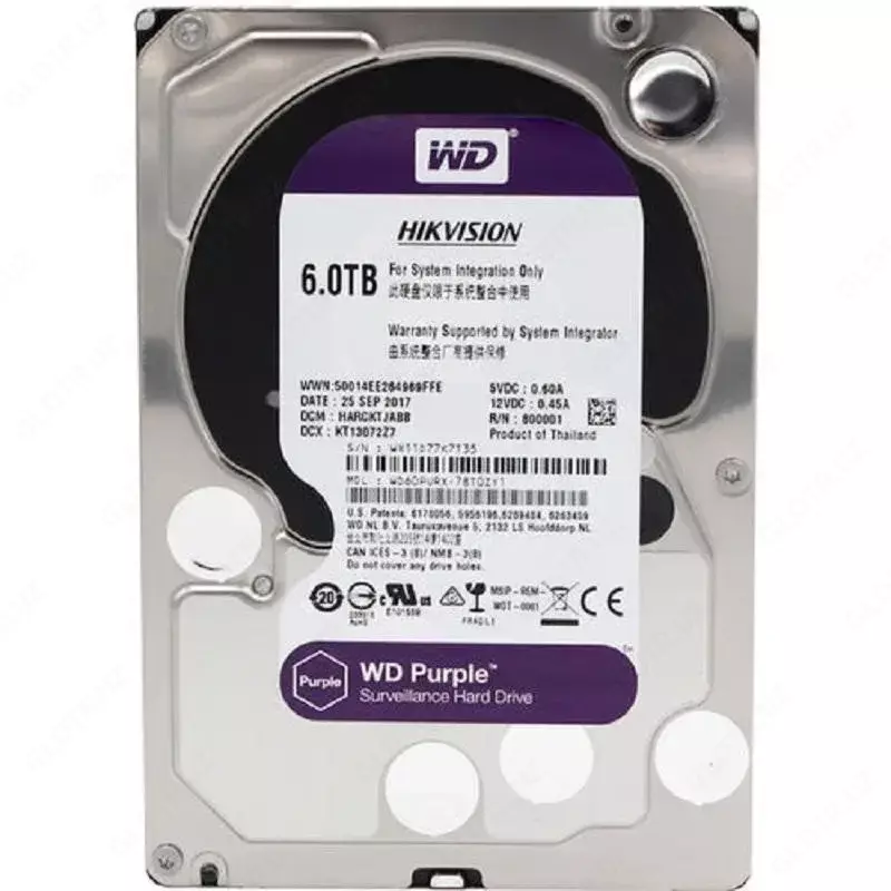 DS WD62PURX-78 (Original) HDD-6tb