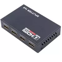 Сплиттер 1x4 порта HDMI splitter ver 1 4 1080P 4K 3D