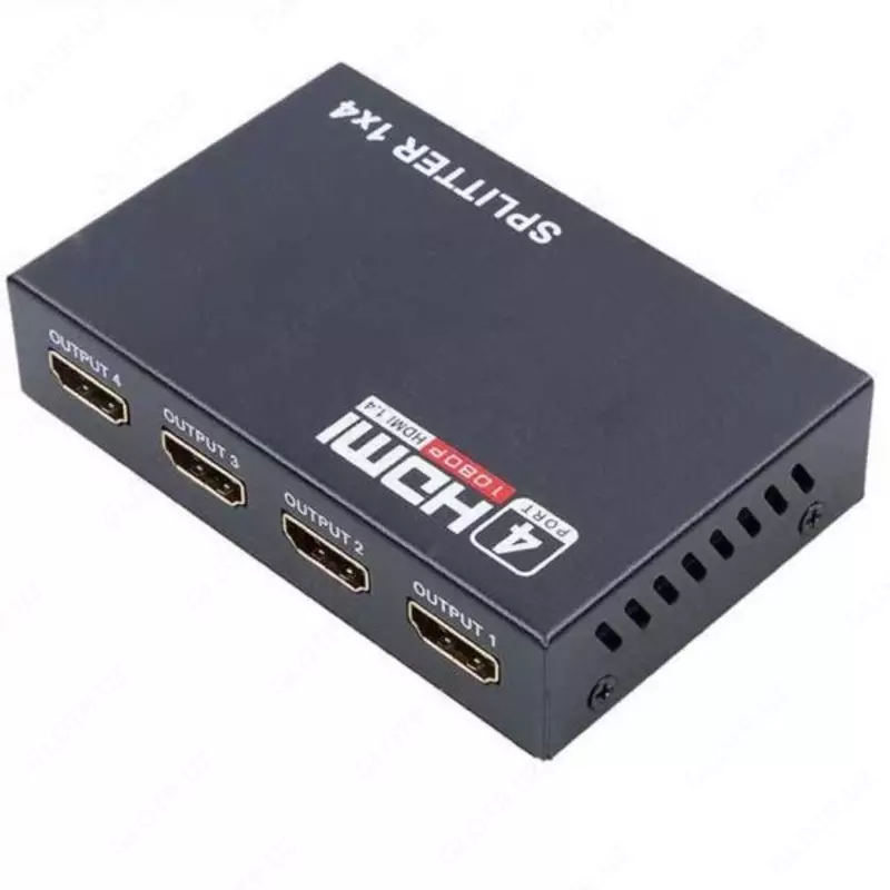 Сплиттер 1x4 порта HDMI splitter ver 1 4 1080P 4K 3D