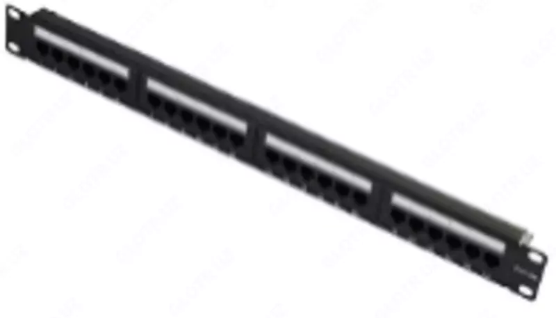 Patch Panel CAT 6 1U 24 ports UTP