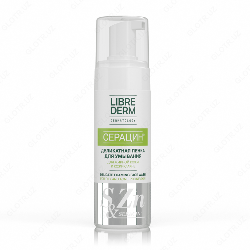 LIBREDERM Saracin 160 ml yuvish uchun nozik ko'pik