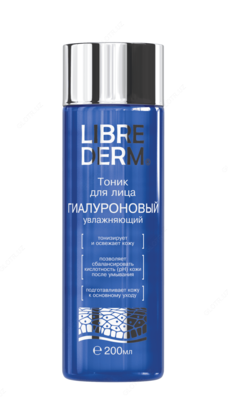 LIBREDERM Гиалуроновый тоник увлажняющий 200 мл - 115 000 сум / шт.