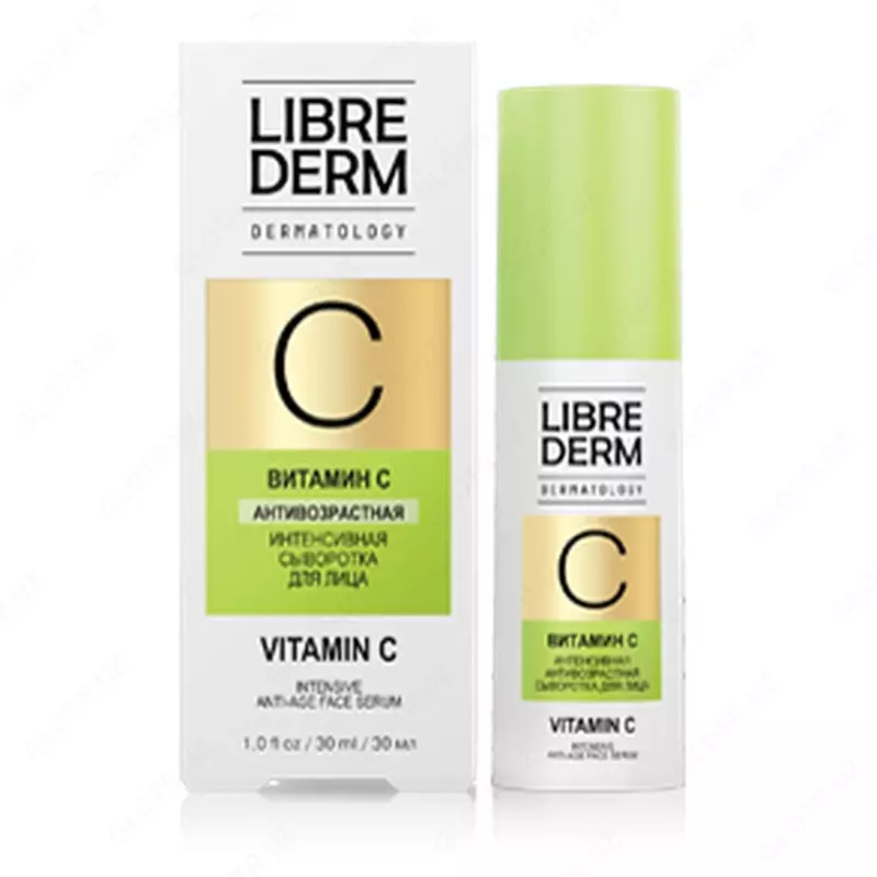 LIBREDERM DERMATOLOGY Витамин С интенсивная антивозрастная сыворотка для лица