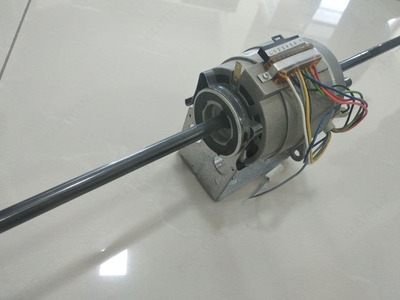 Двухвальный вентиляторный микромотор